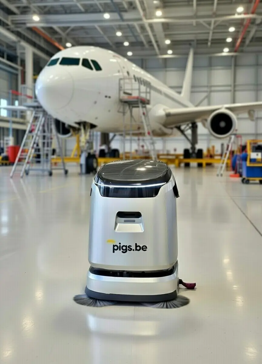 Robot pour hall d'aviation