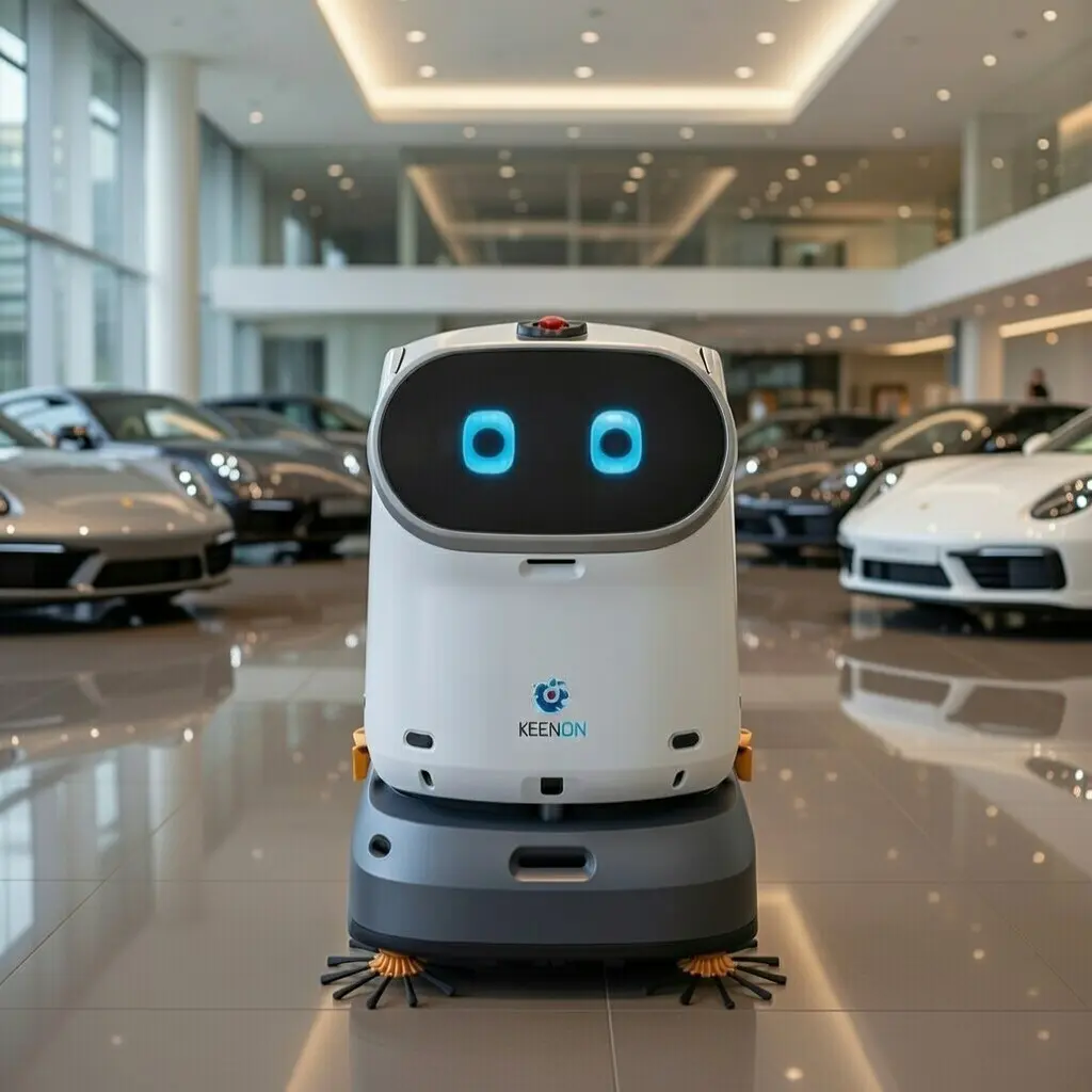 LE robot nettoyeur pour garage Keenon C40 