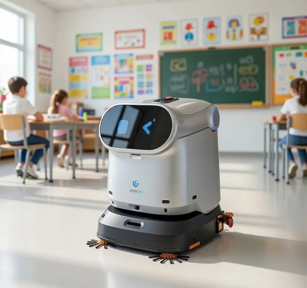 LE robot nettoyeur pour école Keenon C40 