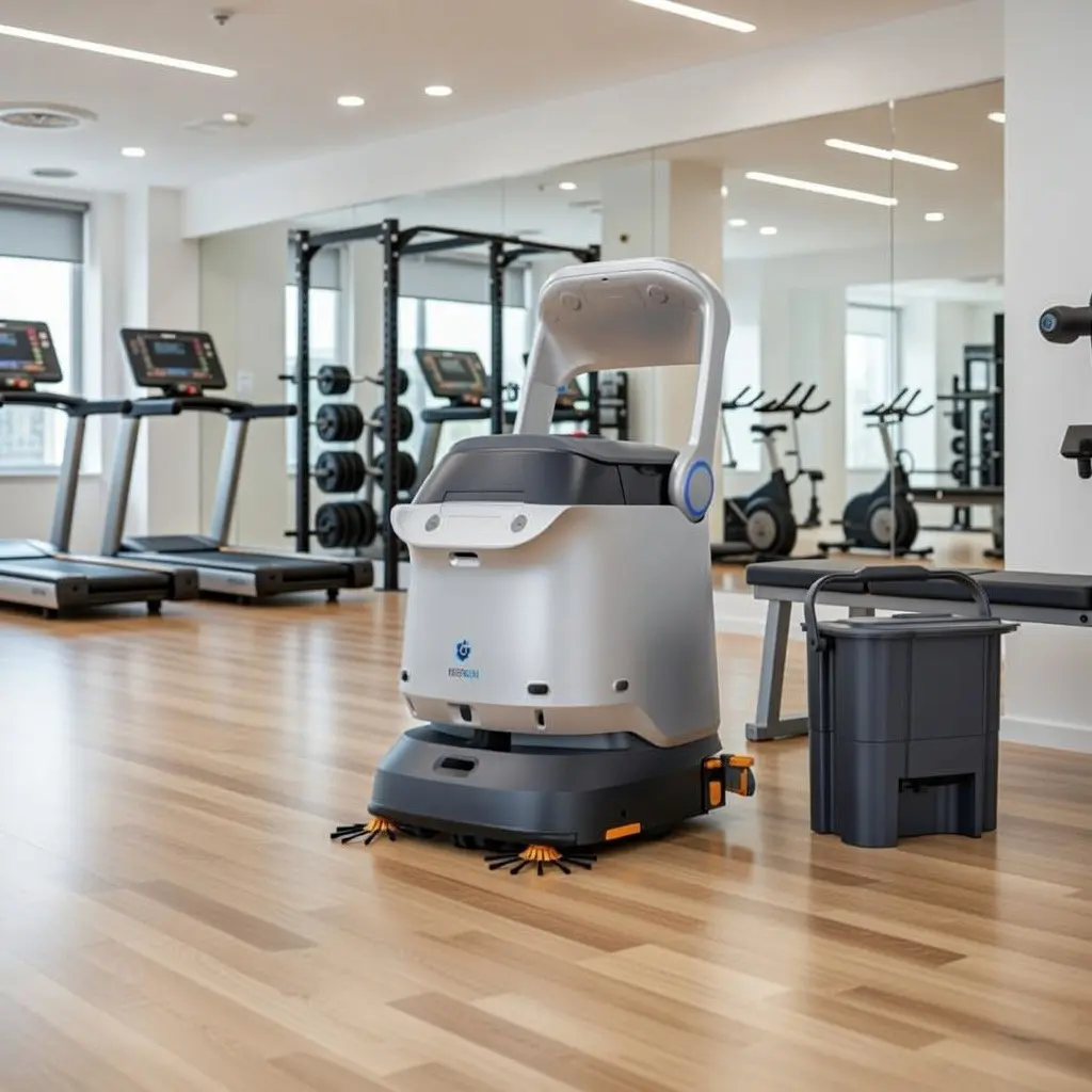 LE robot nettoyeur  pour salle de fitness Keenon C40 