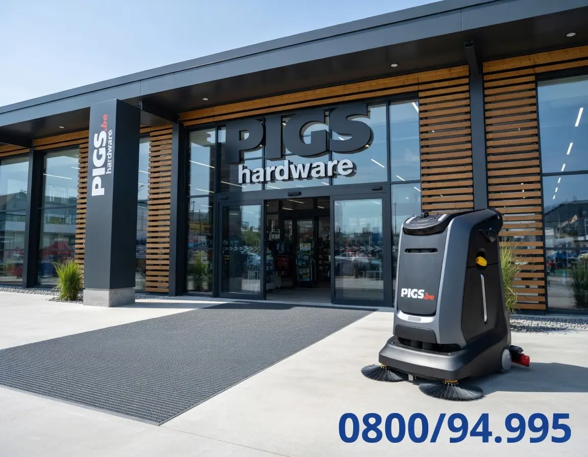 Robot nettoyeur autonome Mira Gausium en action