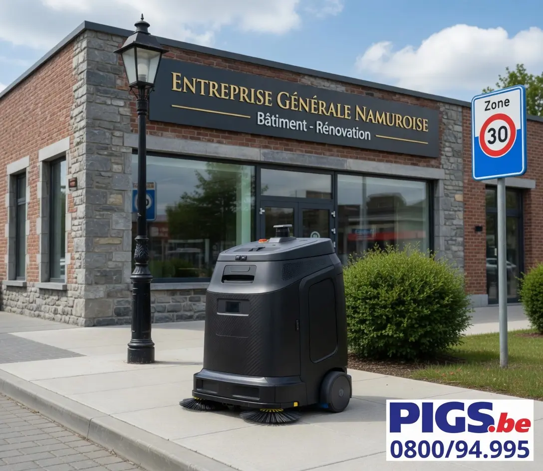 Robot autolaveuse Rob-IA K40 Gausium pour grandes surfaces commerciales et industrielles