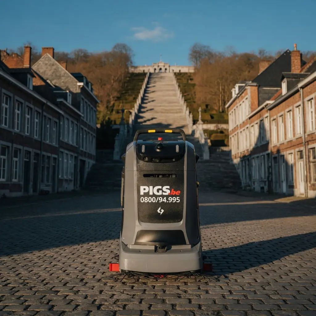 Acheter un robot nettoyeur Gausium Mira a Liege, distribue par PIGS Informatique