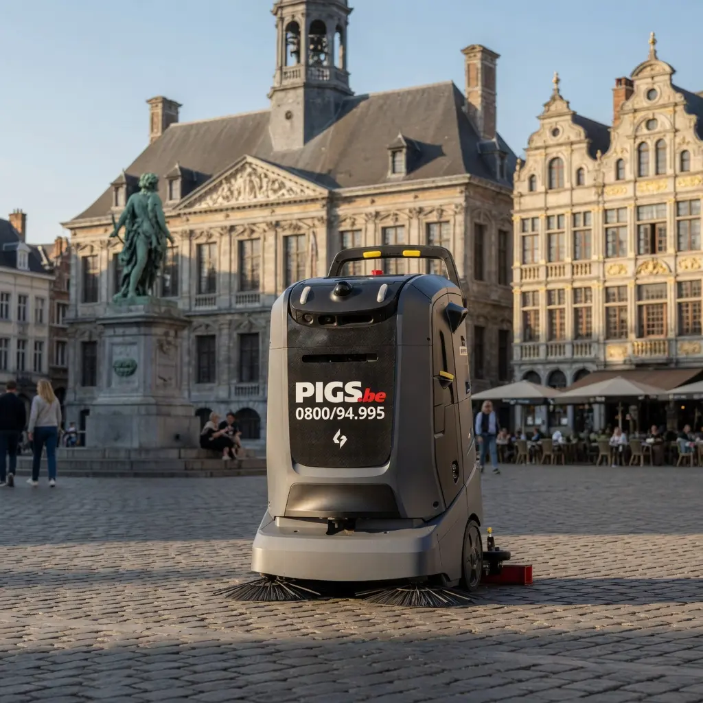 Robot Gausium installé à Mons - vue 3