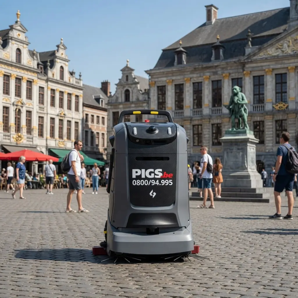 Robot Gausium installé à Mons - vue 5