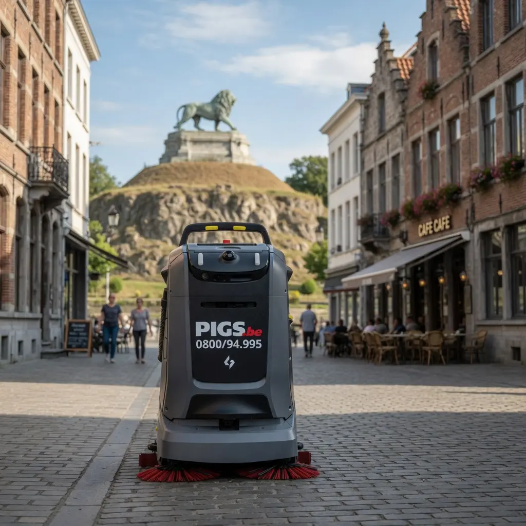 Robot Gausium Mira installé à Waterloo - vue 2