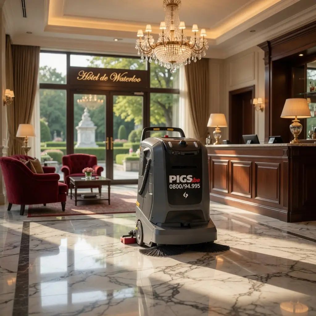 Robot Gausium Mira installé à Waterloo - vue 4