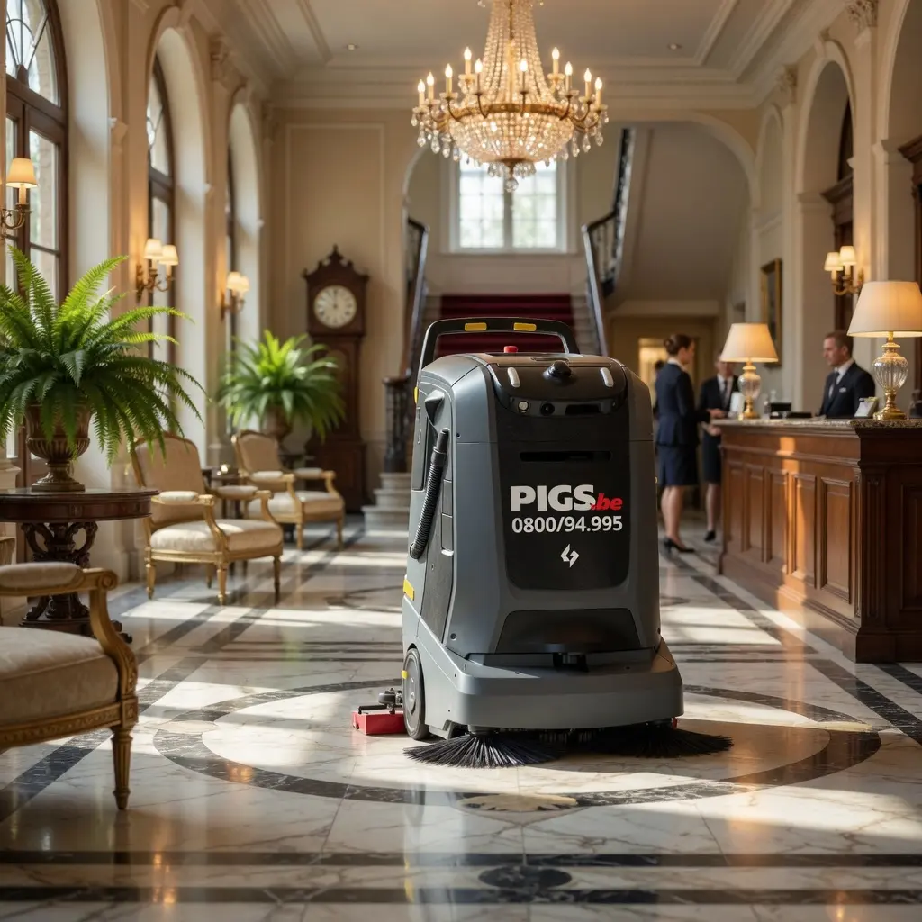 Robot Gausium Mira installé à Waterloo - vue 6