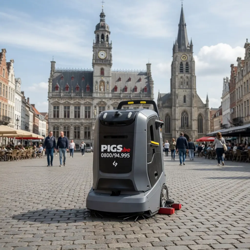 Robot Gausium Mira installé à Wavre - vue 5