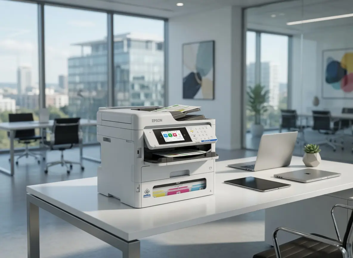 Copieur Epson EM-C800 - vue détaillée