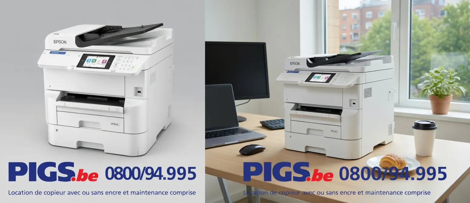 Vue intermédiaire du copieur Epson EM-C8100