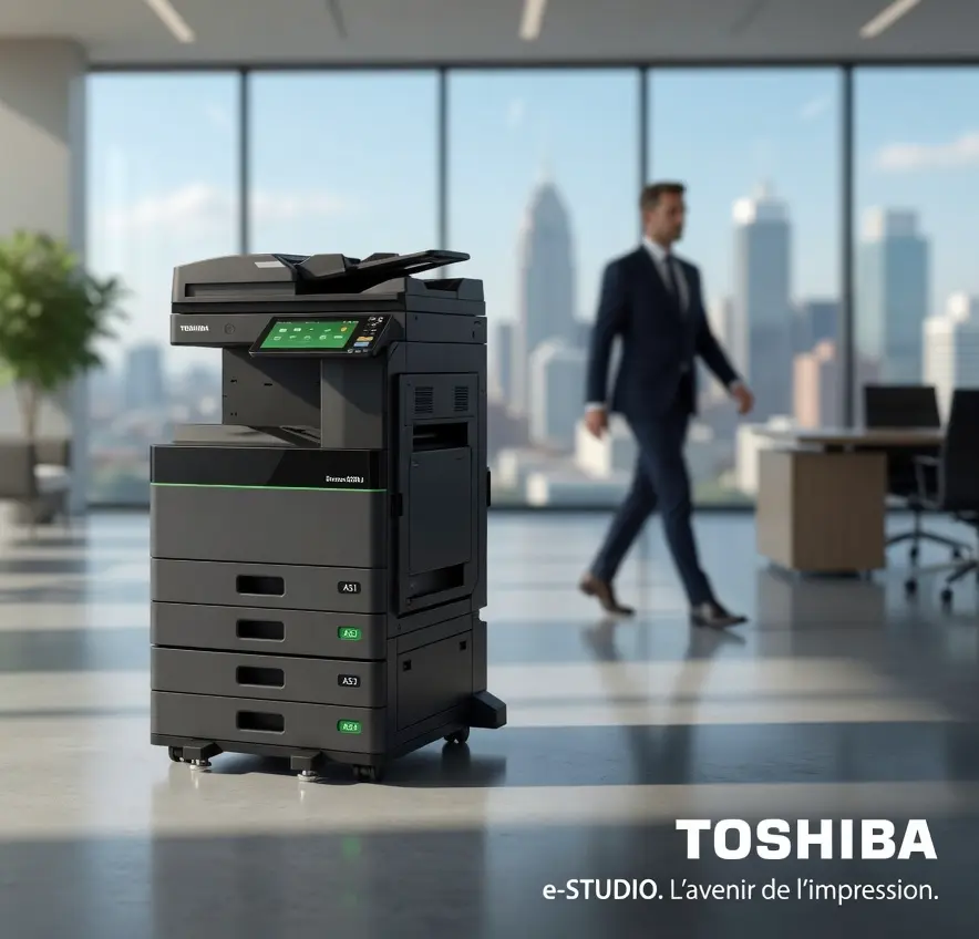 Toshiba 2515AC en environnement de bureau professionnel