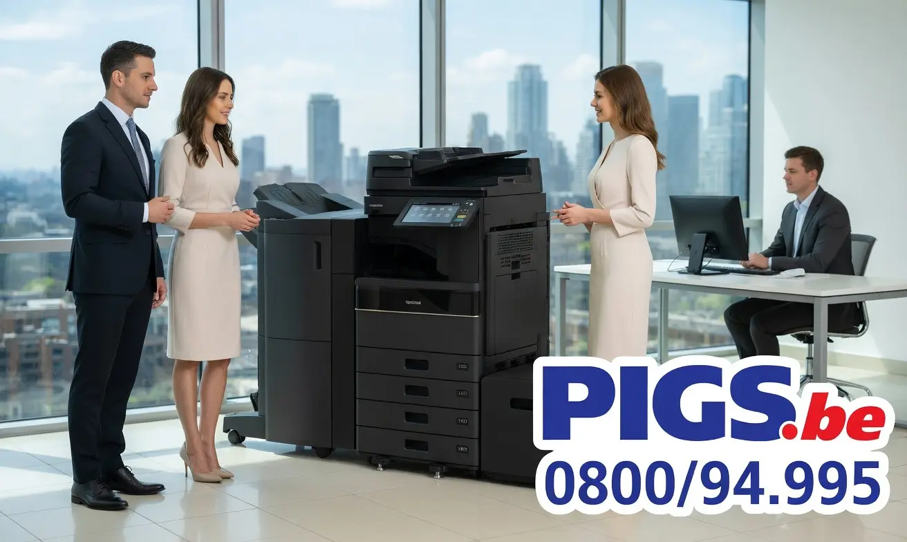 Toshiba e-STUDIO 3025AC couleur configuration complète avec meuble, proposé en leasing par PIGS