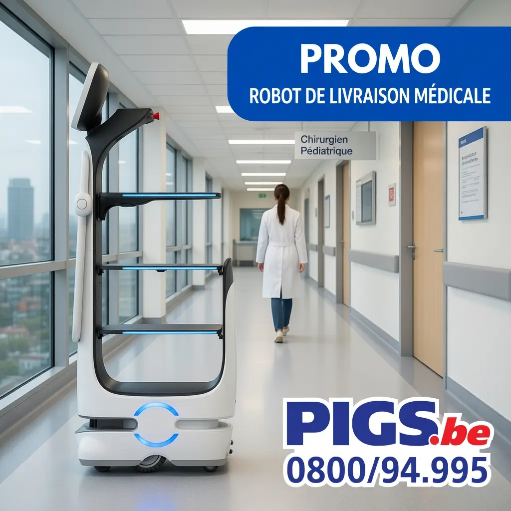 Robot Keenon T10 en déplacement autonome
