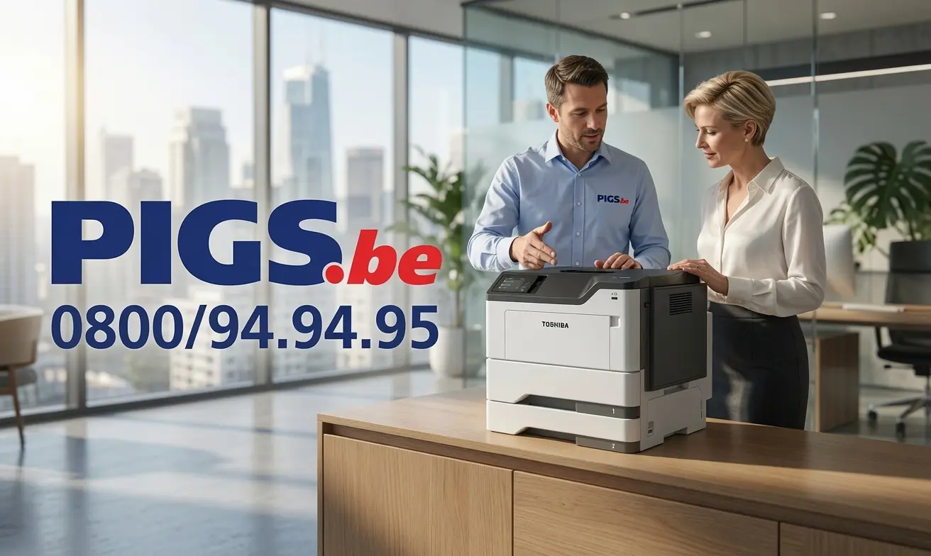 Toshiba e-STUDIO 479P — détail du bac de sortie