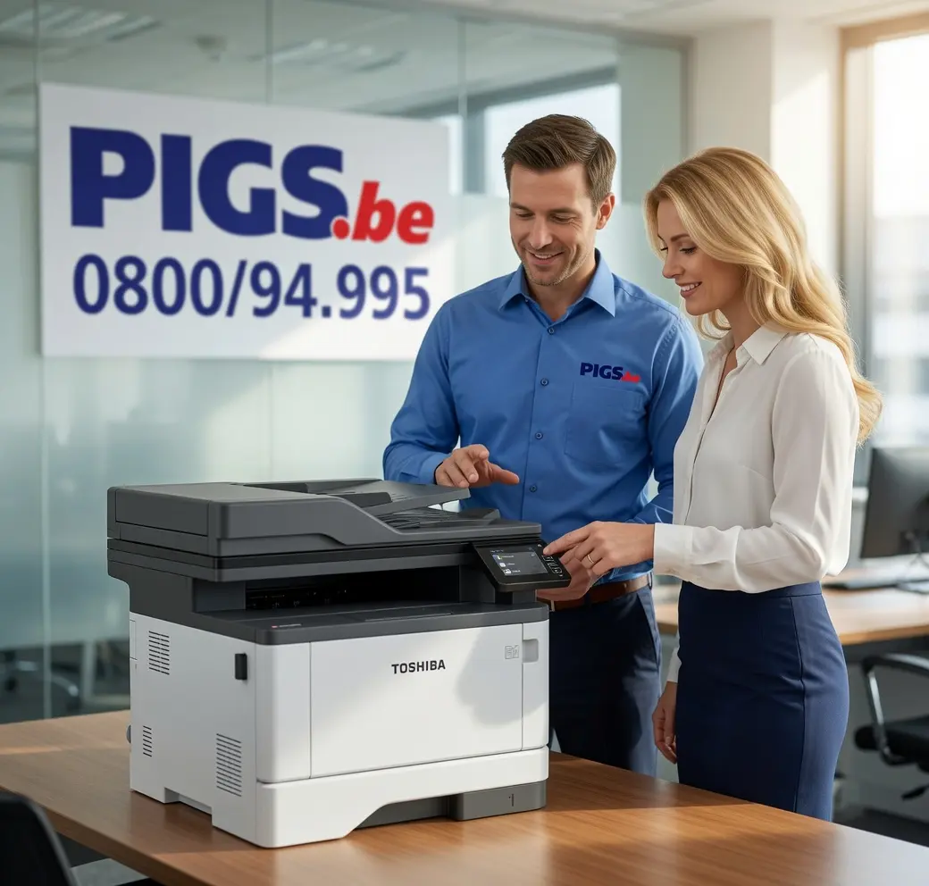 Toshiba e-STUDIO 409S — connectique Gigabit Ethernet et USB 2.0