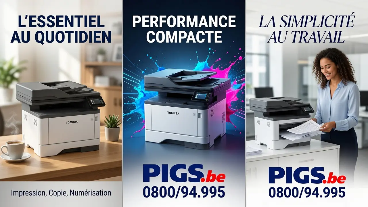 Toshiba e-STUDIO 409S — copieur multifonction A4 Pigs Informatique