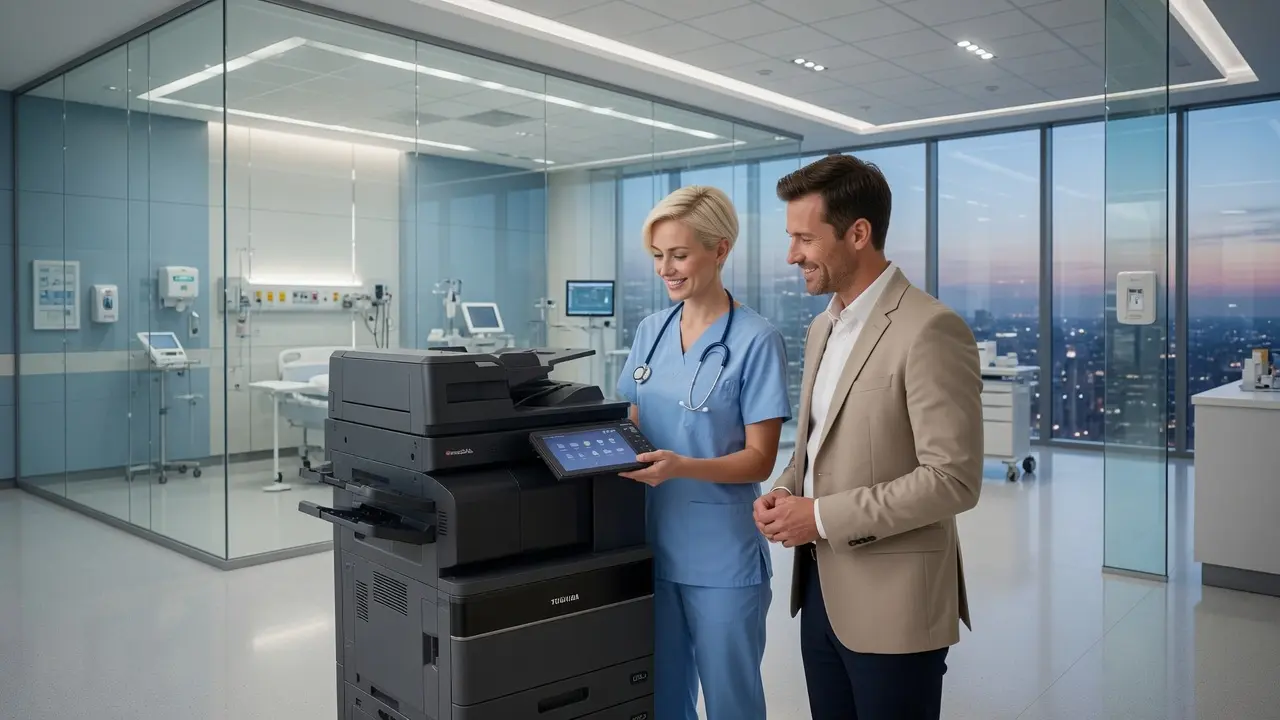 Chargeur automatique de documents recto-verso du Toshiba e-STUDIO 2528A