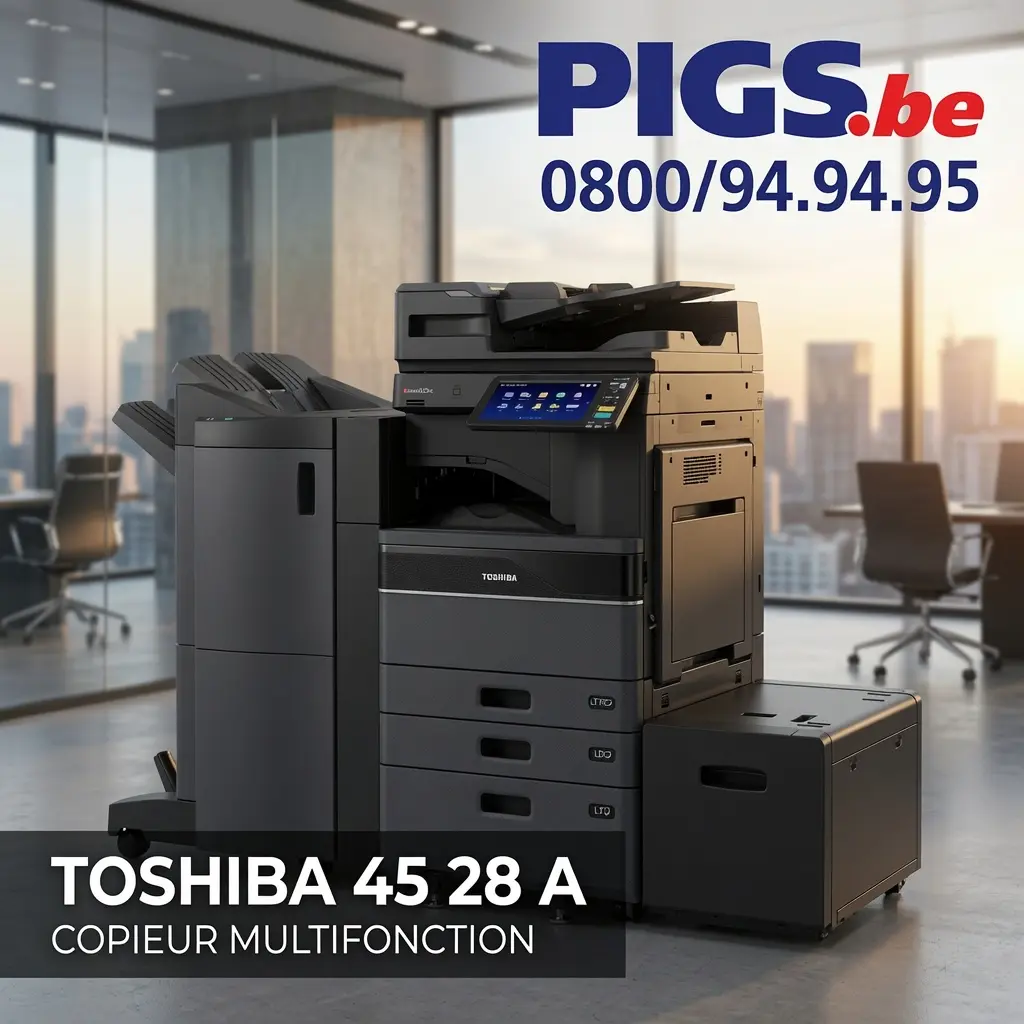 Détail du copieur multifonction Toshiba e-STUDIO 4528A distribué par PIGS Informatique