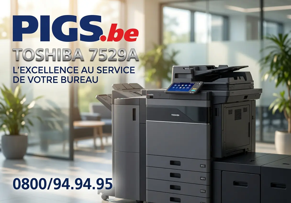 Toshiba e-STUDIO 7529A installé en environnement bureautique par PIGS