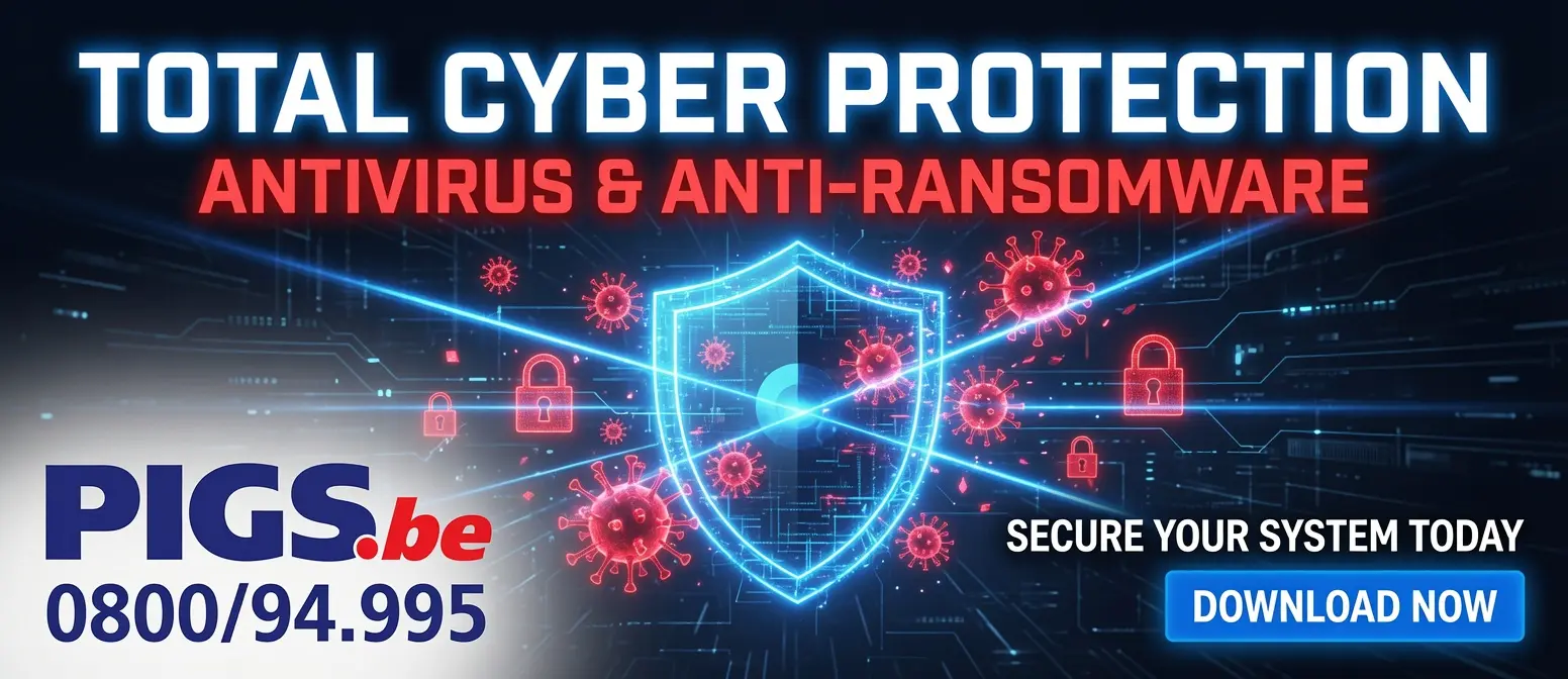 Protection antivirus et anti-ransomware pour PME par PIGS Informatique
