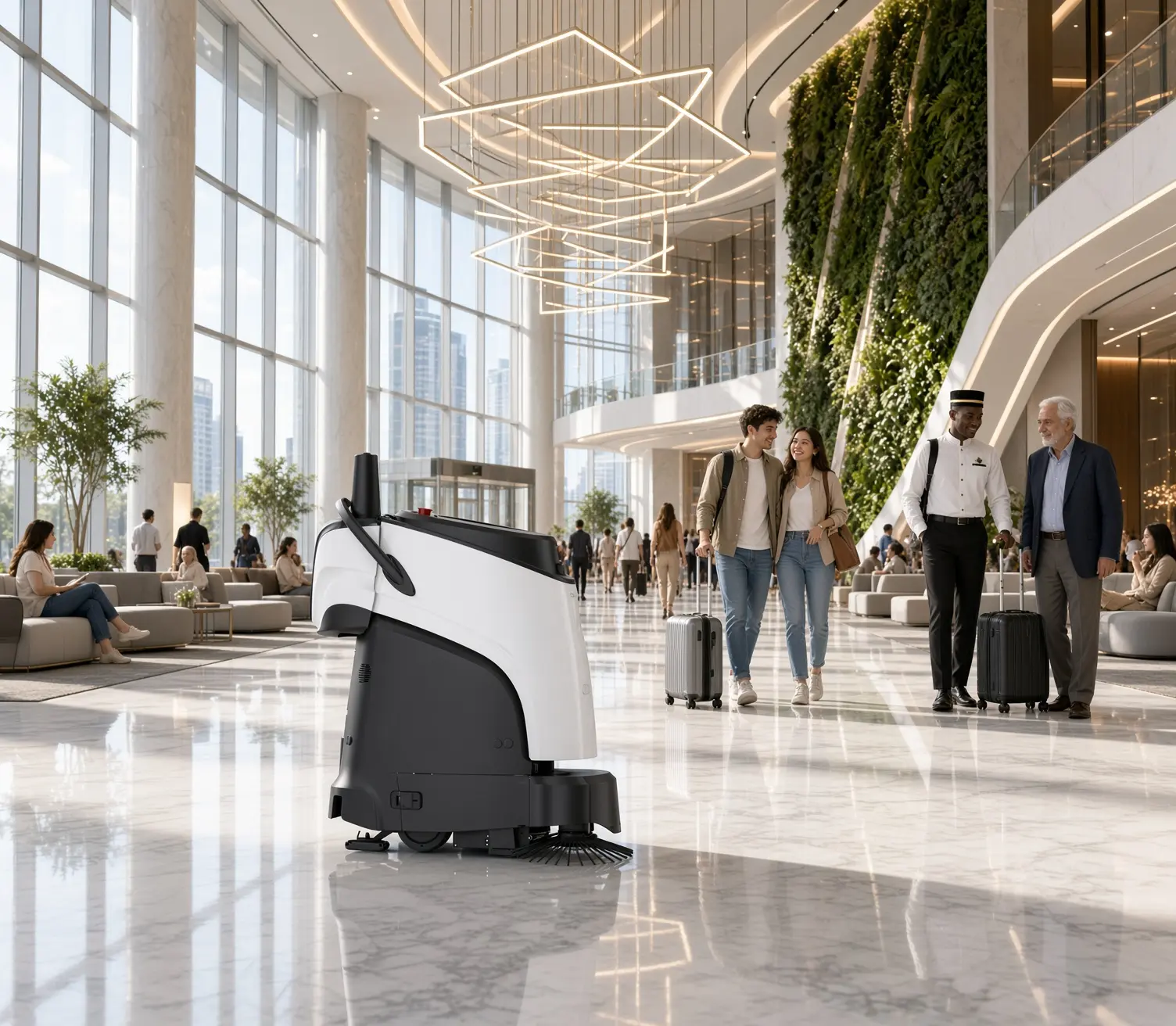 Rob-IA GV40 – robot aspirateur prêt à l'emploi
