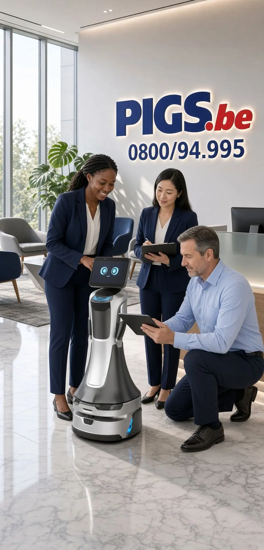 Robot d'accueil Greeting Bot Nova de Rob-IA, photo 4