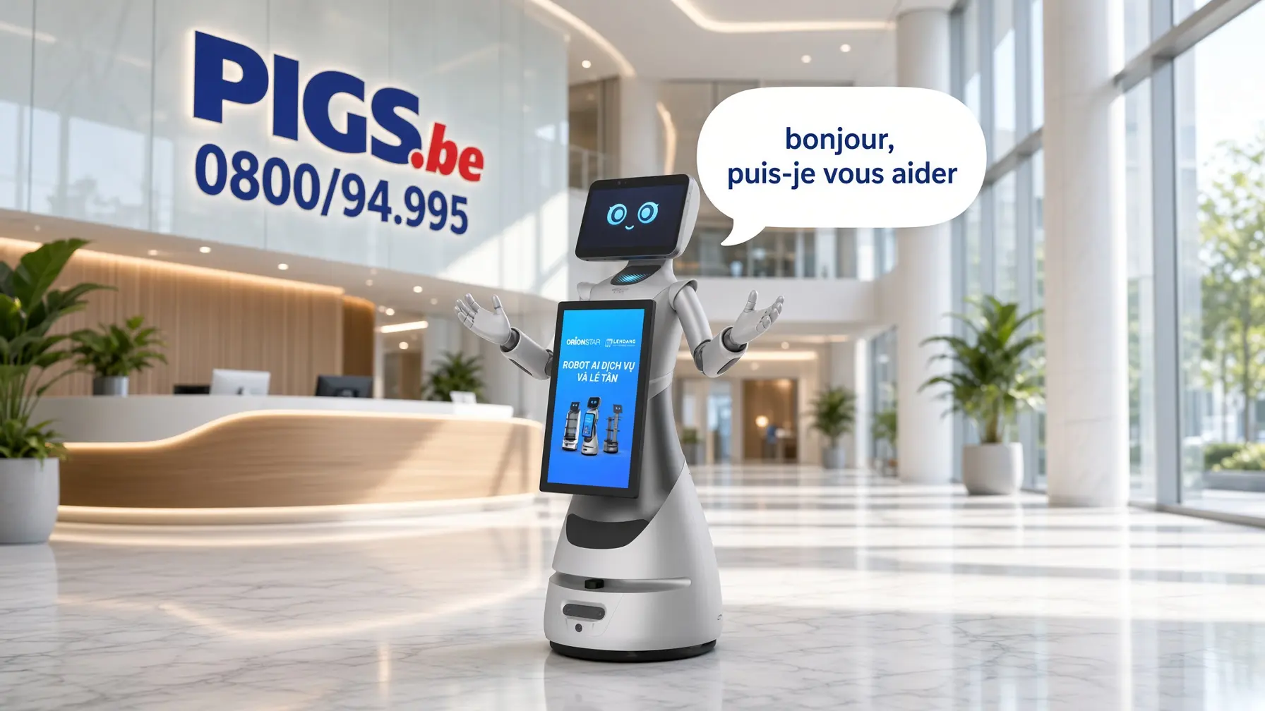 Robot d'accueil Greeting Bot AD de Rob-IA, photo 6