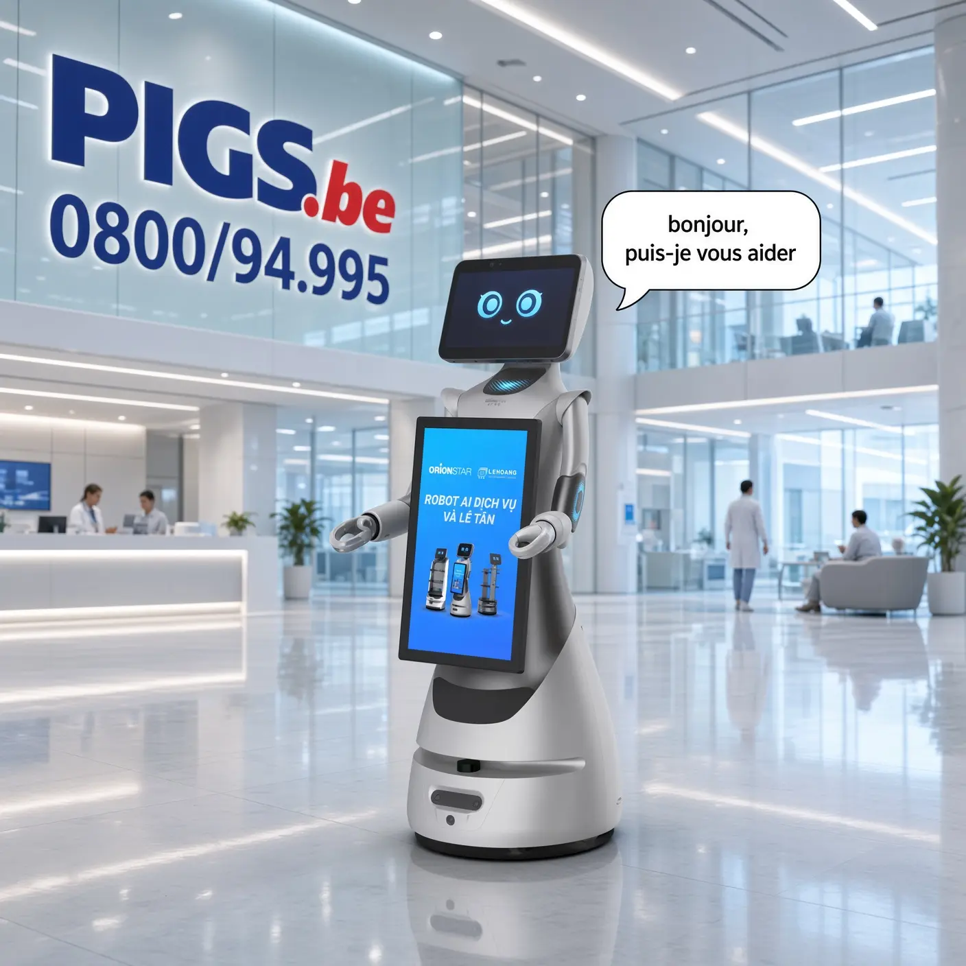 Robot d'accueil Greeting Bot AD de Rob-IA, photo 7
