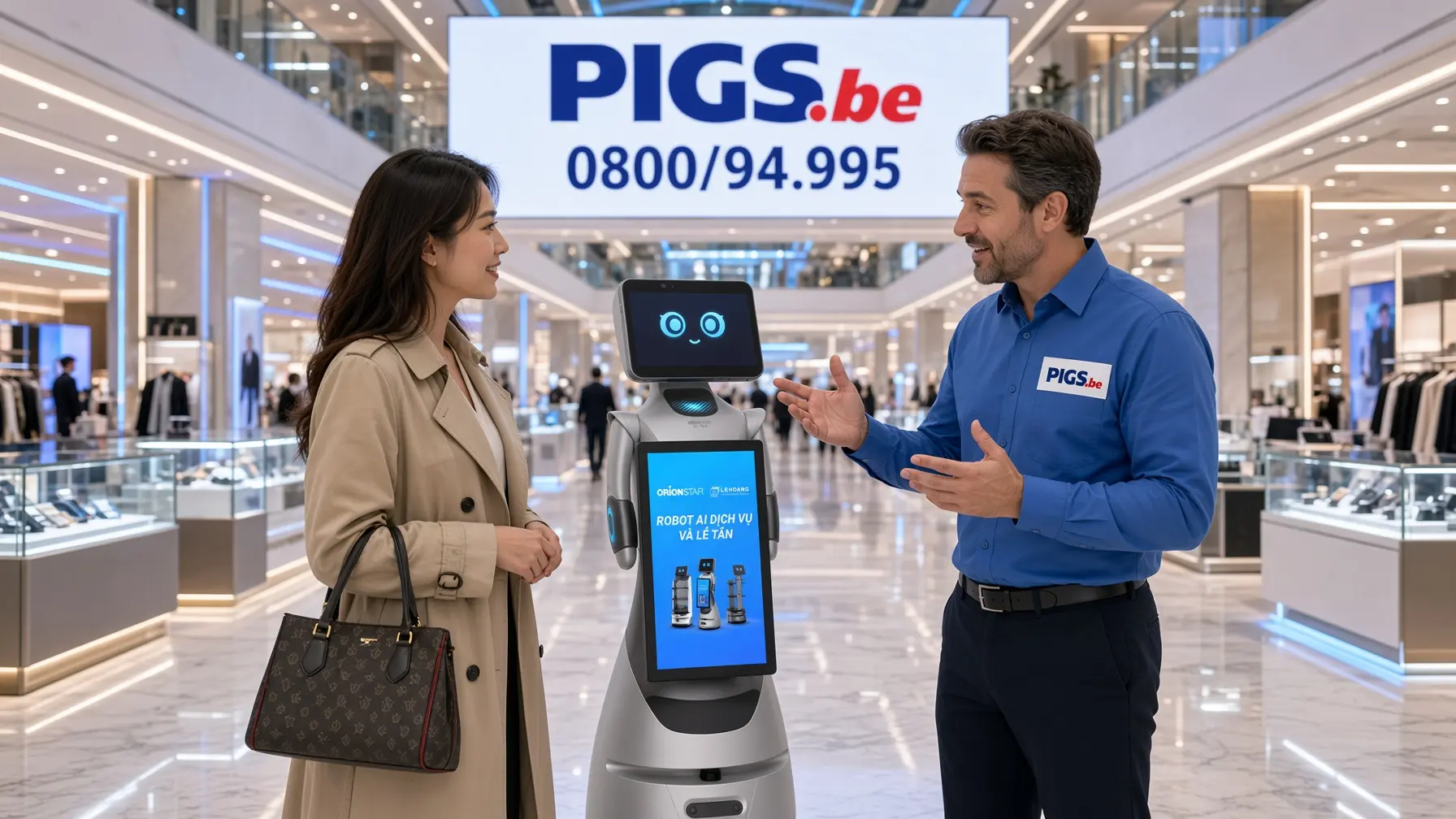 Robot d'accueil Greeting Bot AD de Rob-IA, photo 4