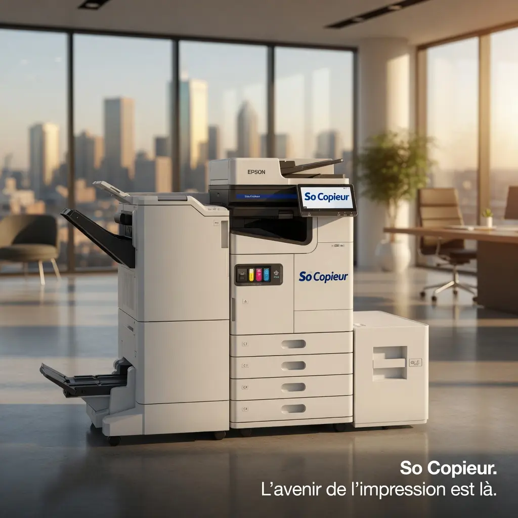 Détail de l'Epson AM-C5000 photographié chez PIGS Informatique