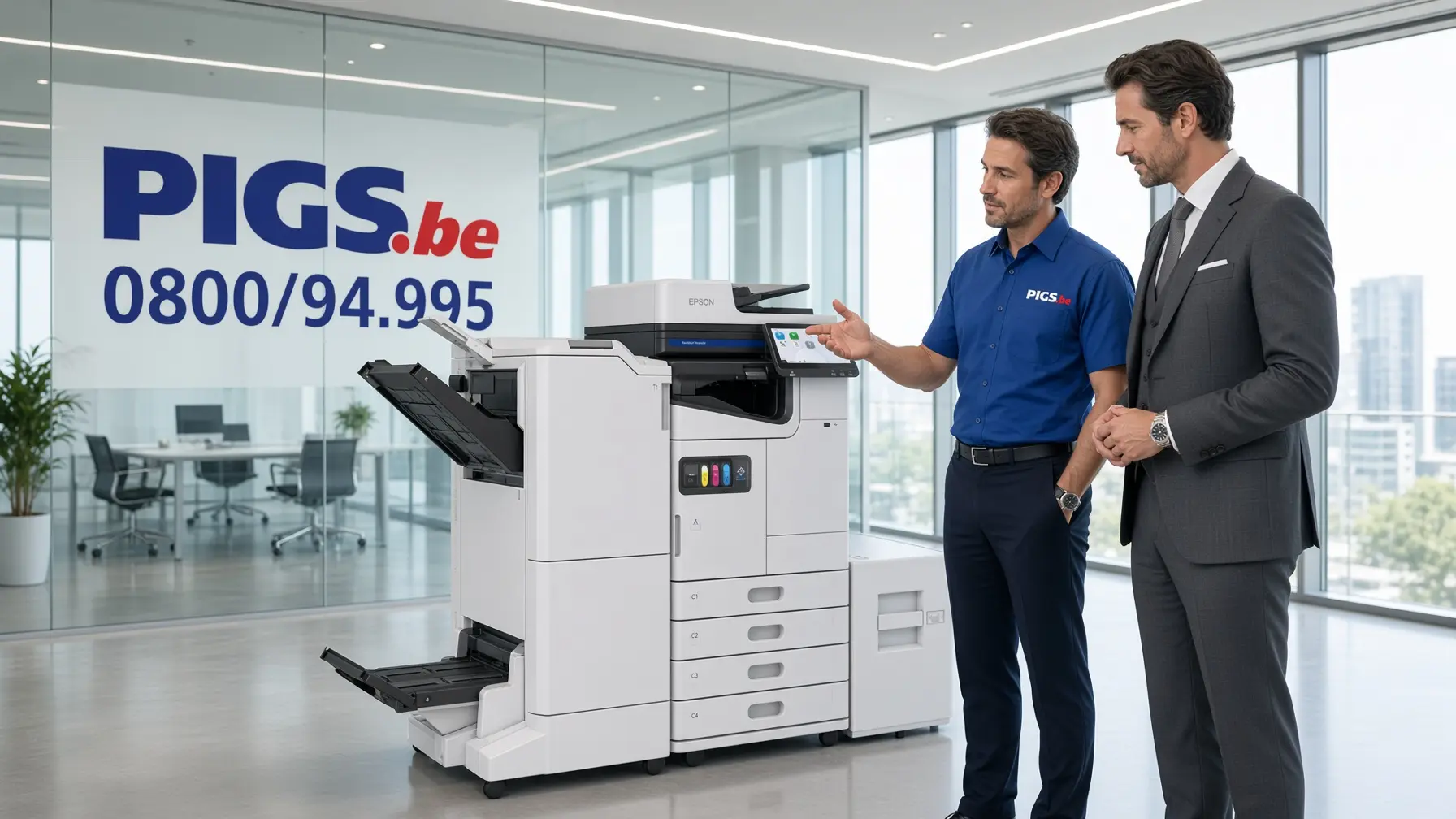 Epson WorkForce Enterprise AM-C5000, vue de profil