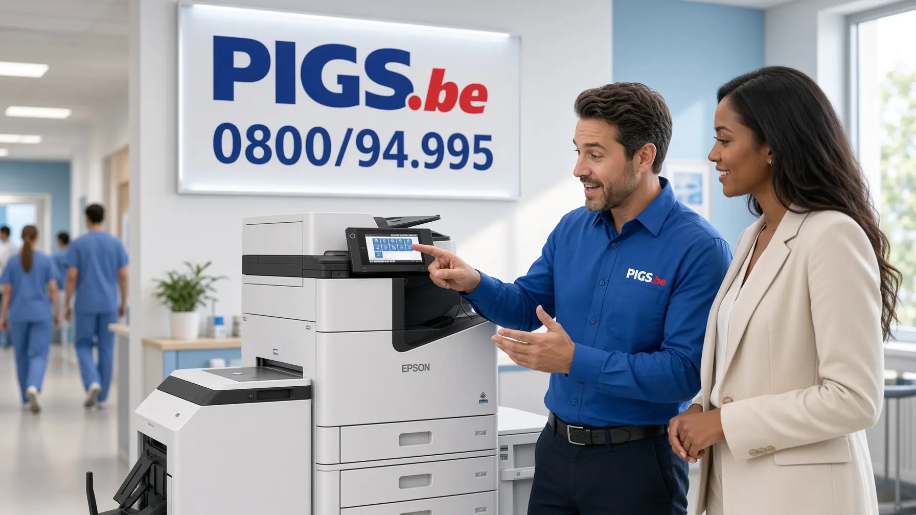 Epson WF-M21000, détail du copieur