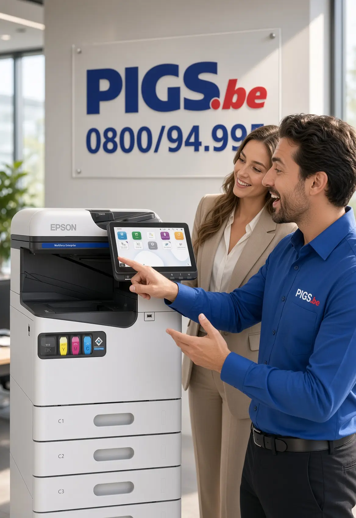 Multifonction Epson AM-C550 proposé en location et leasing par PIGS Informatique