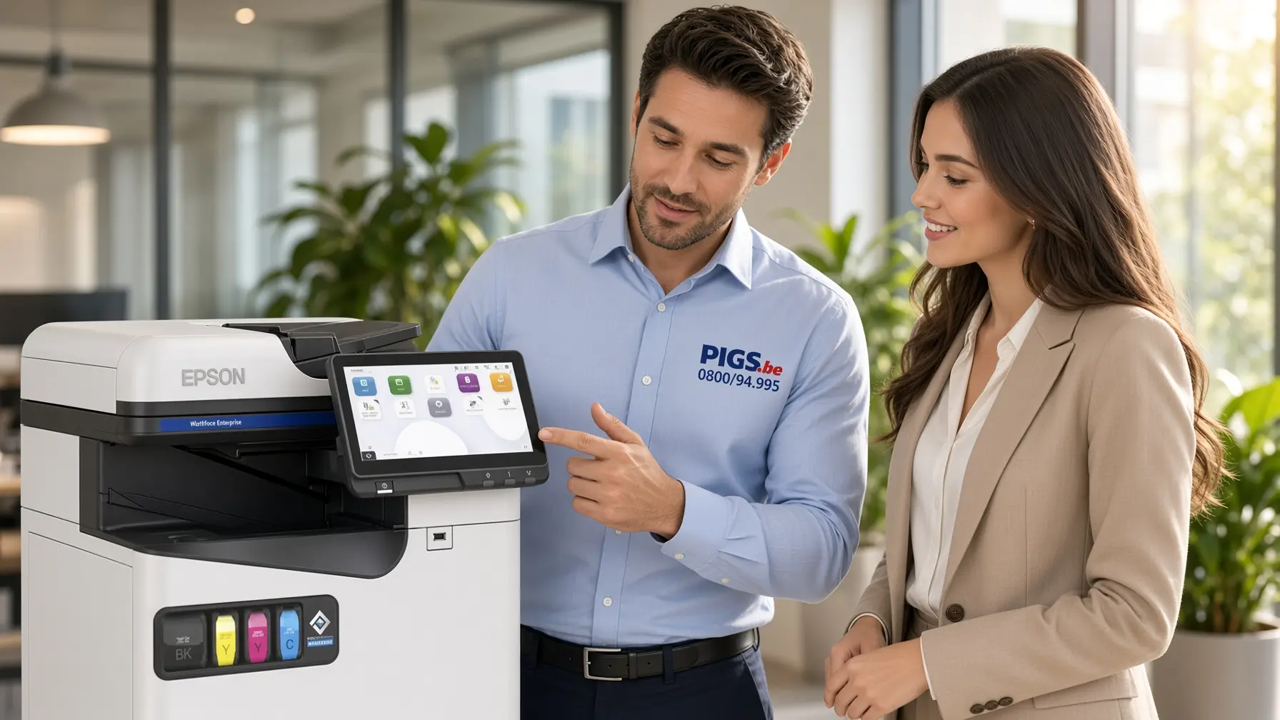 Epson AM-C550, copieur multifonction A4 couleur 55 pages par minute