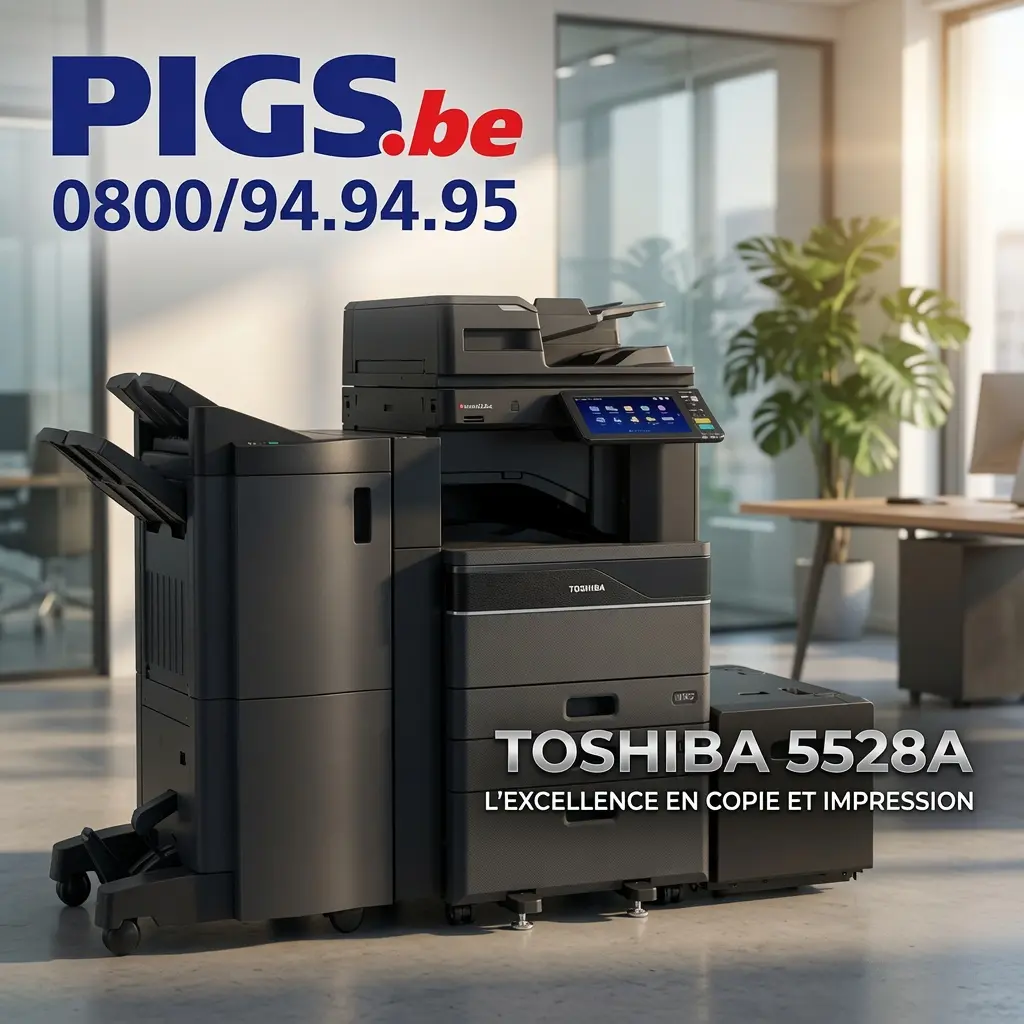 Toshiba e-STUDIO6528A magasins papier et finition