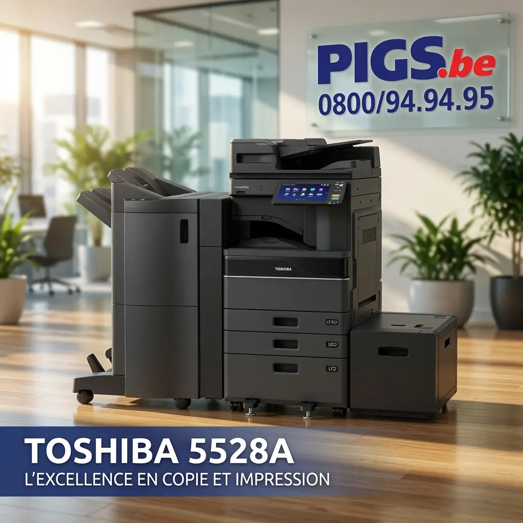 Copieur multifonction Toshiba e-STUDIO6528A 65 ppm proposé par PIGS Informatique