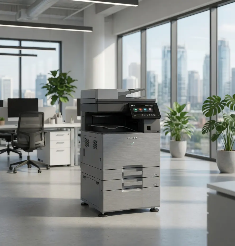 Copieur multifonction A3 couleur Sharp BP-50C26 avec chargeur de documents recto-verso et écran tactile 10,1 pouces