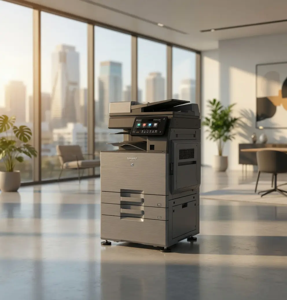 Sharp BP-50C26 dans le showroom PIGS Informatique, vue d'ambiance
