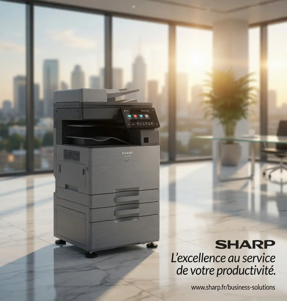 Détail du Sharp BP-50C26 : écran tactile couleur 10,1 pouces