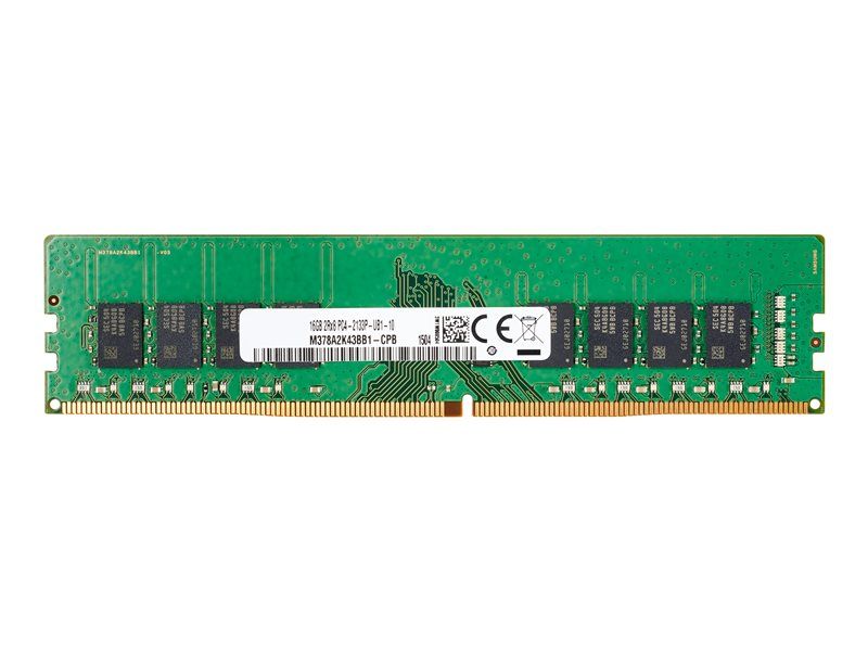 mémoire HP - DDR4 - 4 Go - DIMM 288 broches - 2666 MHz / PC4-21300 - 1.2 V - mémoire sans tampon - non ECC - promo - Sma