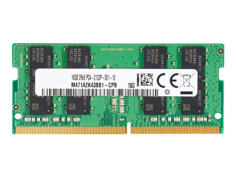 mémoire HP - DDR4 - 4 Go - SO DIMM 260 broches - 2666 MHz / PC4-21300 - 1.2 V - mémoire sans tampon - non ECC - promo - 