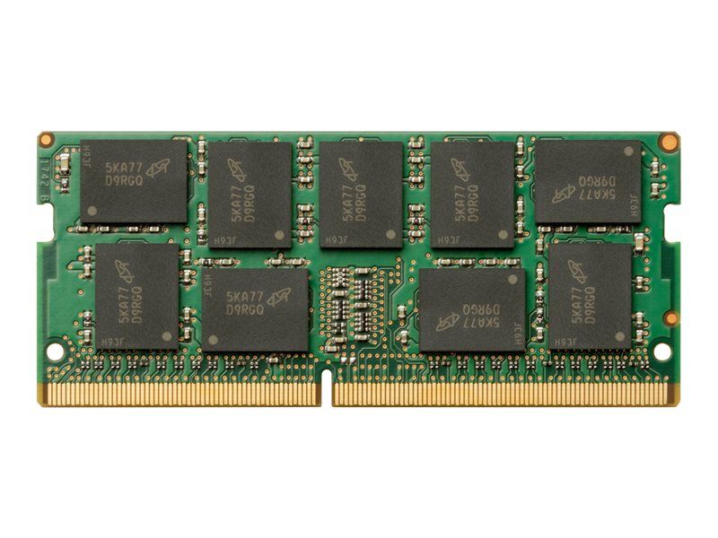 mémoire HP - DDR4 - 8 Go - SO DIMM 260 broches - 2666 MHz / PC4-21300 - 1.2 V - mémoire sans tampon - ECC - pour Worksta