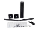 Ergotron WorkFit Universel - kit double moniteur - noir