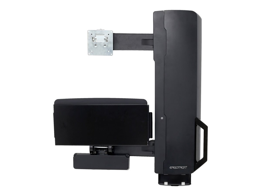 Ergotron Sit-Stand Vertical Lift, High Traffic Area kit de montage - pour écran LCD/clavier/souris - système assis-debout, zone à fort trafic - noir