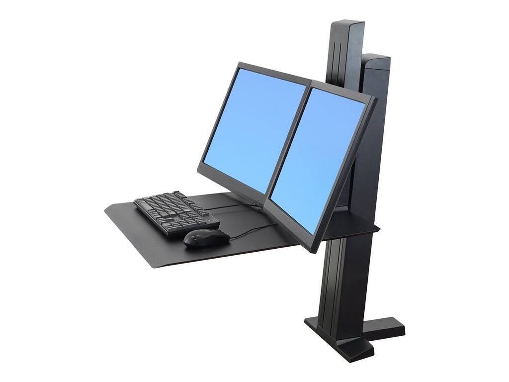 Ergotron WorkFit-SR - adaptateur en bureau debout - noir