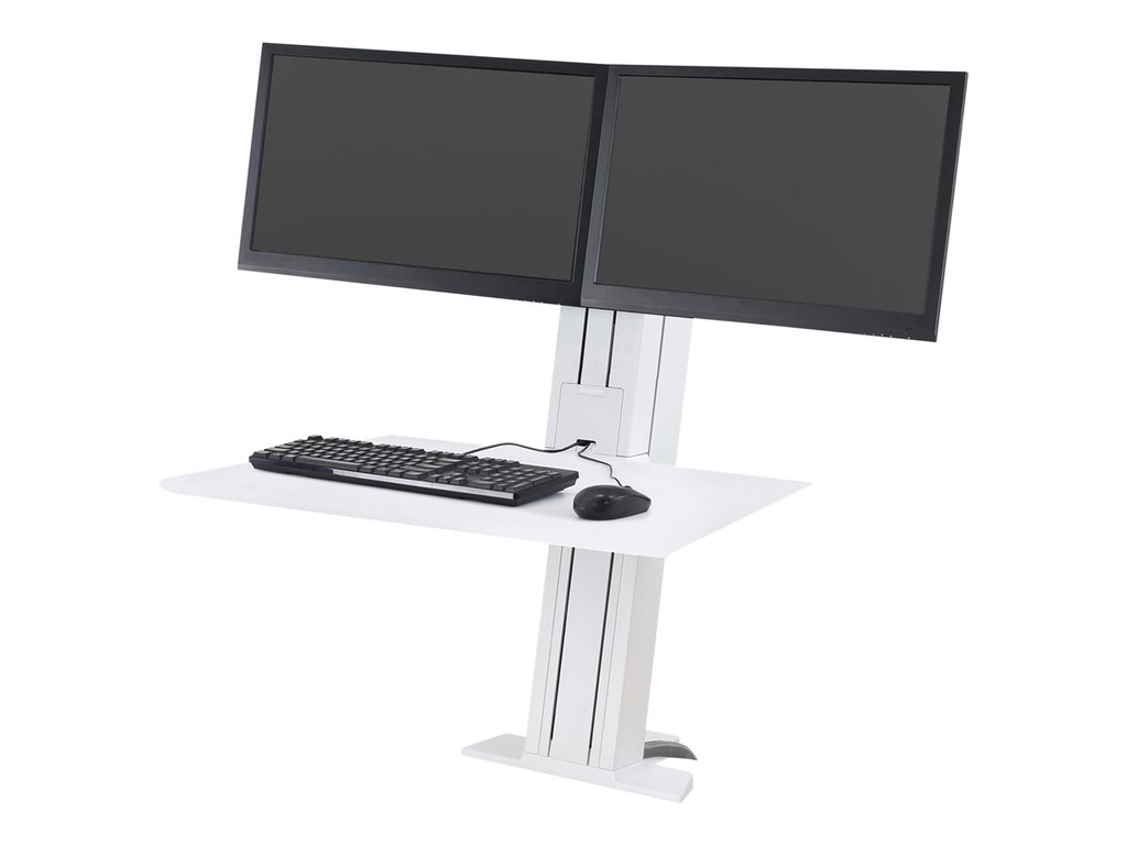 Ergotron WorkFit-SR - adaptateur en bureau debout - blanc