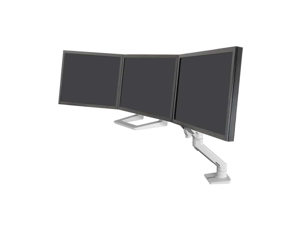 Ergotron HX composant de montage - pour 3 écrans LCD - blanc