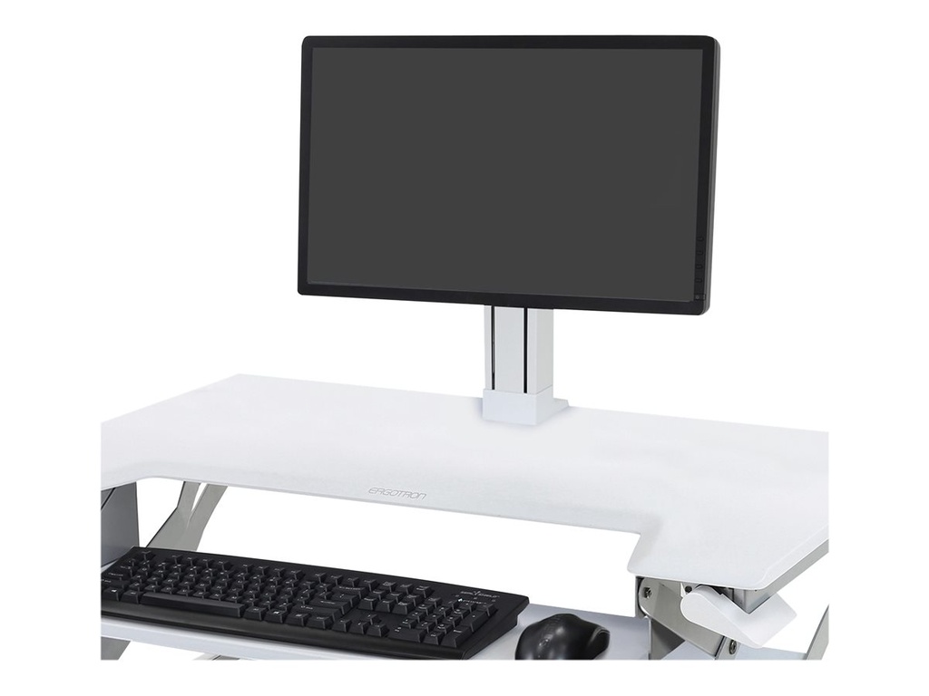 Ergotron WorkFit Single LD Monitor Kit composant de montage - pour Écran LCD - blanc
