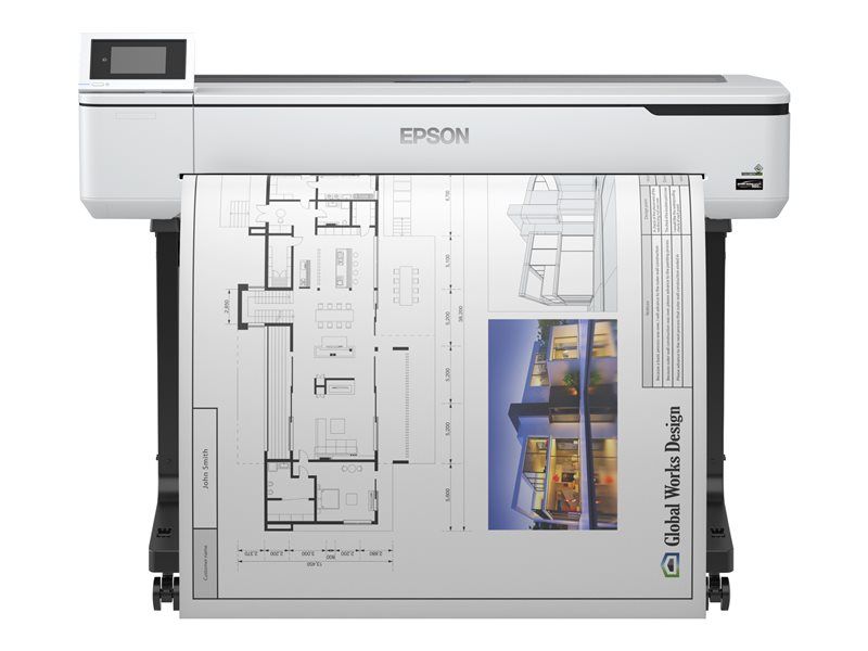 Tireuse de plan Epson SureColor SC-T5100 - 36&quot; pouces, format A0 imprimante grand format - couleur - jet d'encre - Roule